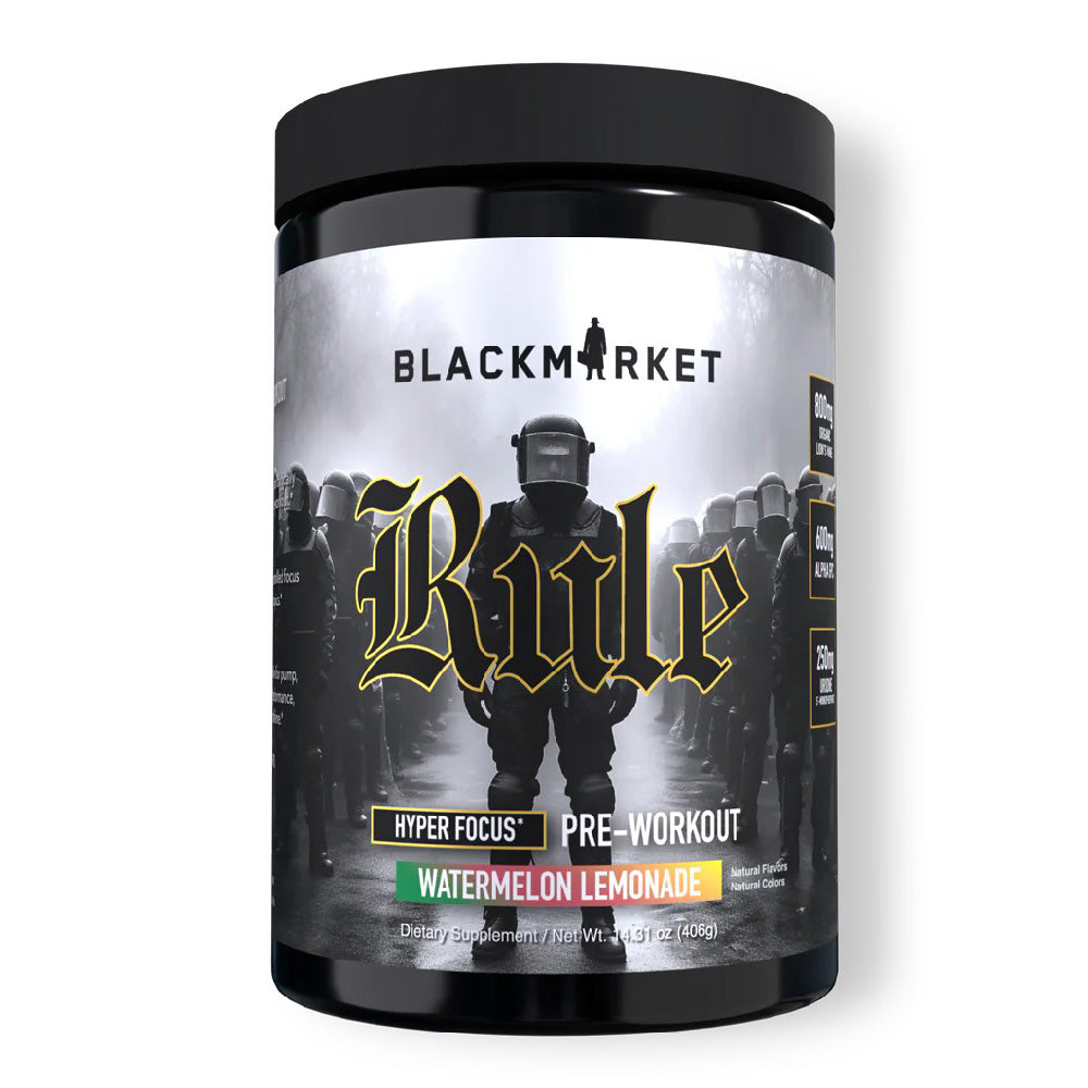 Blackmarket Labs Rule Hyper-Focus Pre-Workout