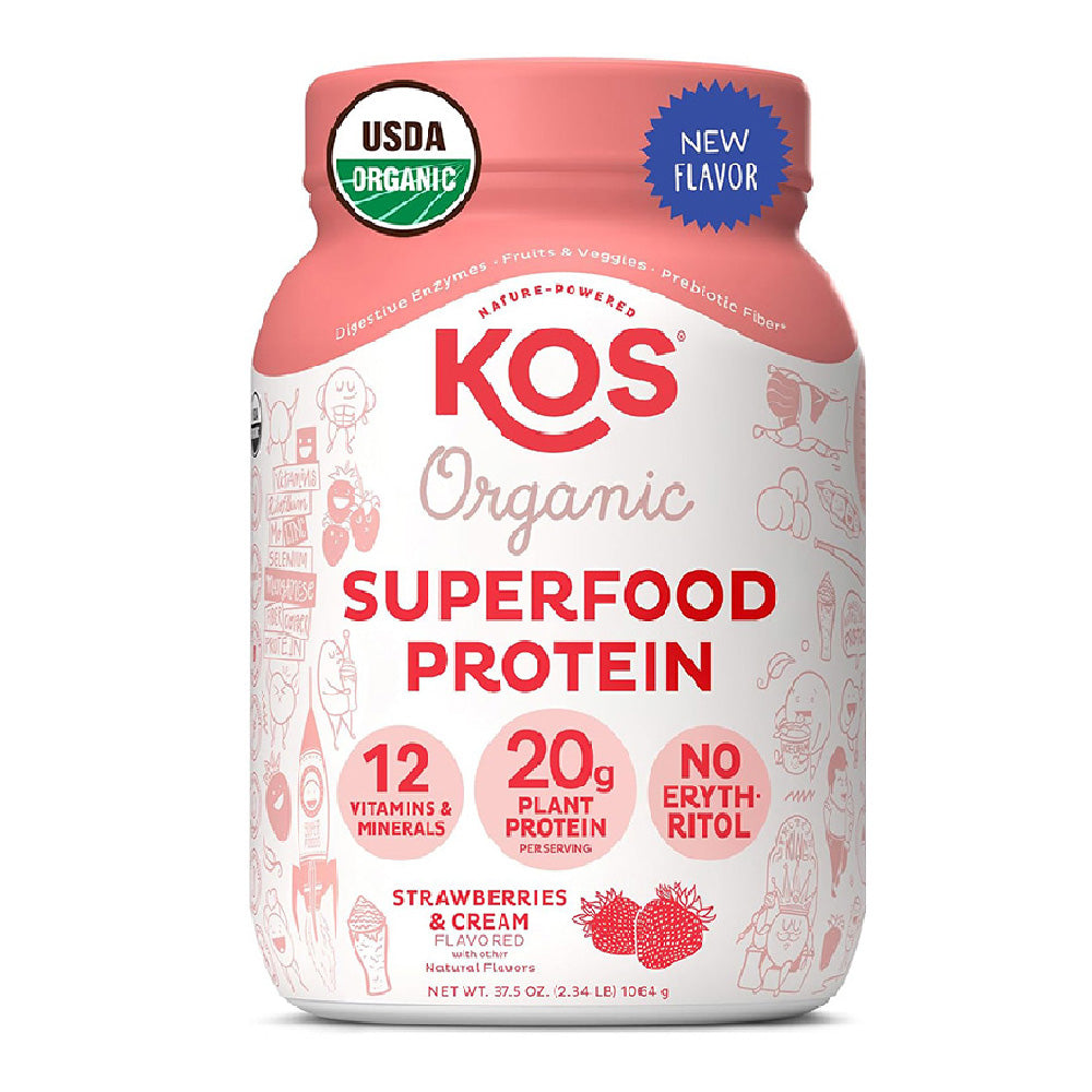 KOS Organic Plant Based Protein Powder