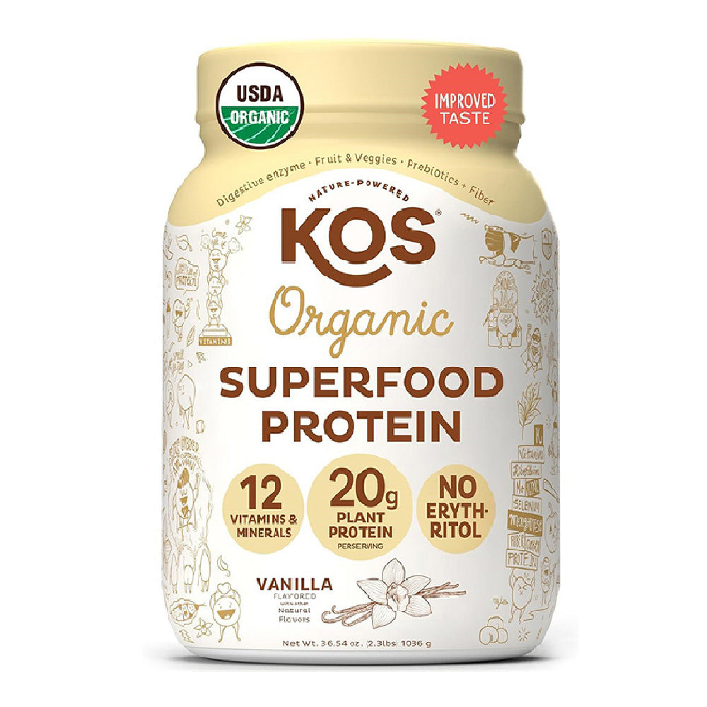 KOS Organic Plant Based Protein Powder