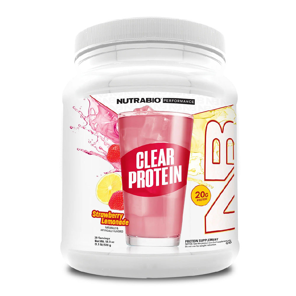 NutraBio Clear Whey Protein Isolate