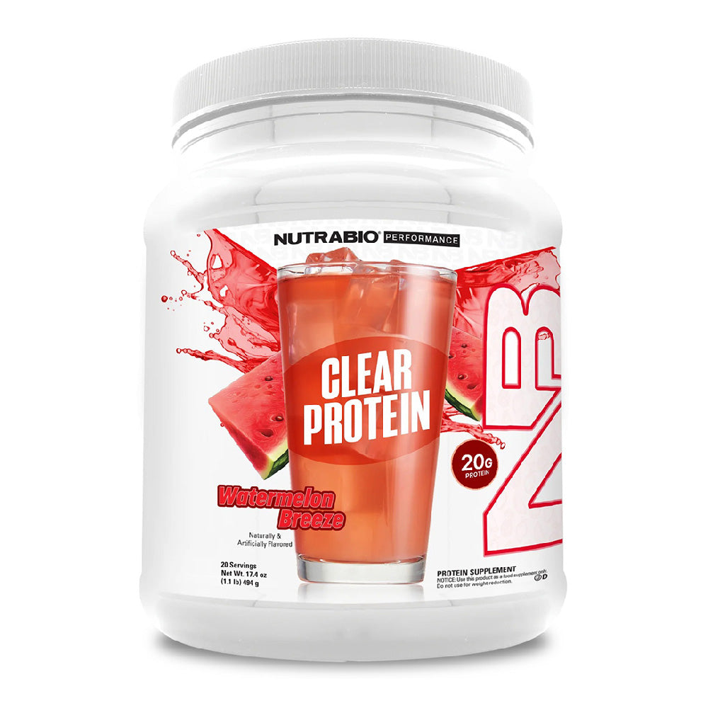 NutraBio Clear Whey Protein Isolate