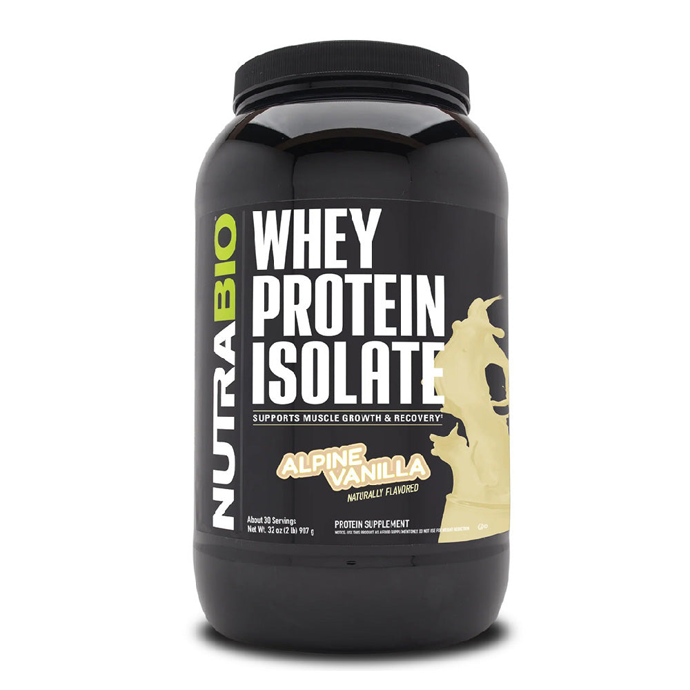 NutraBio Whey Protein Isolate