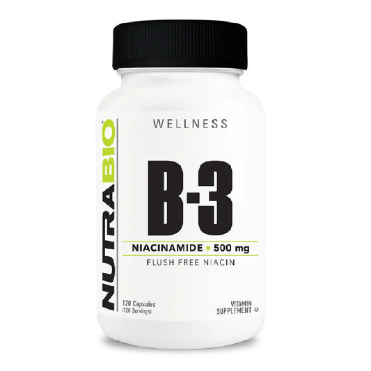 Nutrabio Niacinamide (B-3)(500mg)