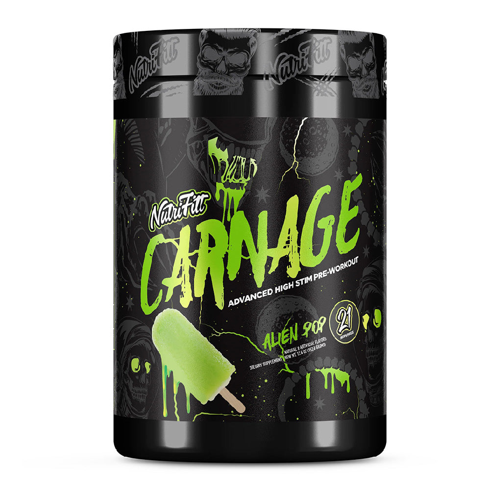 NutriFitt Carnage Advanced High Stim Pre-Workout