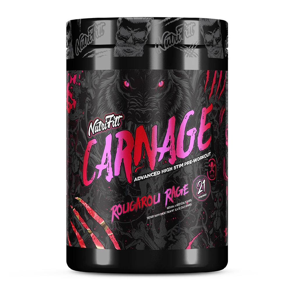 NutriFitt Carnage Advanced High Stim Pre-Workout