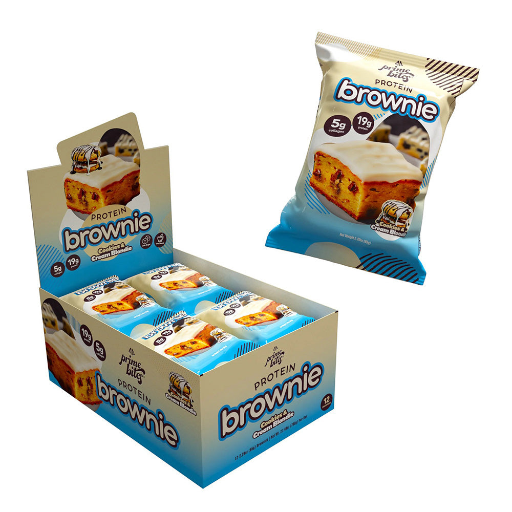 PrimeBites Protein Brownie Box