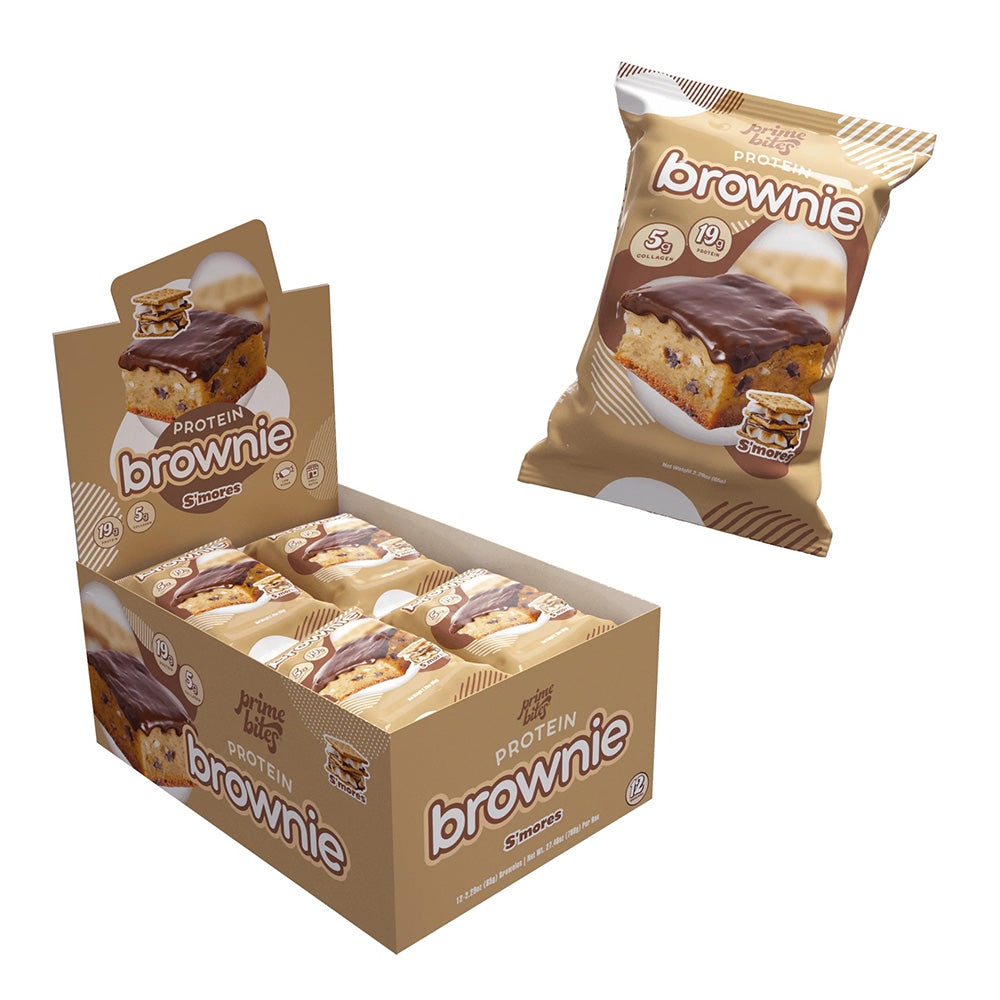 PrimeBites Protein Brownie Box