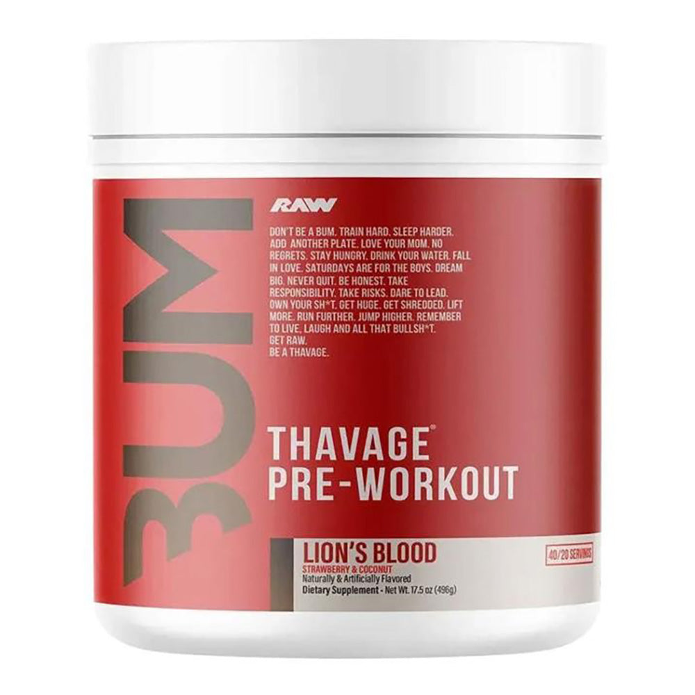 Raw Nutrition Thavage Pre-Workout