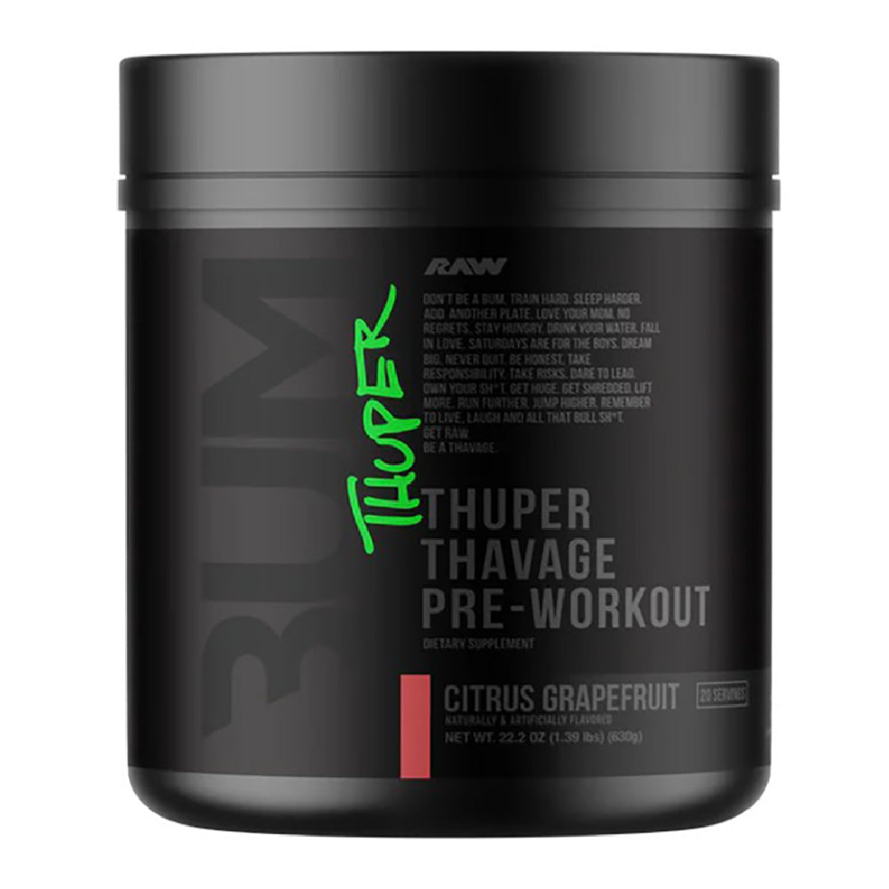 Raw Nutrition CBUM Thuper Thavage Pre-Workout