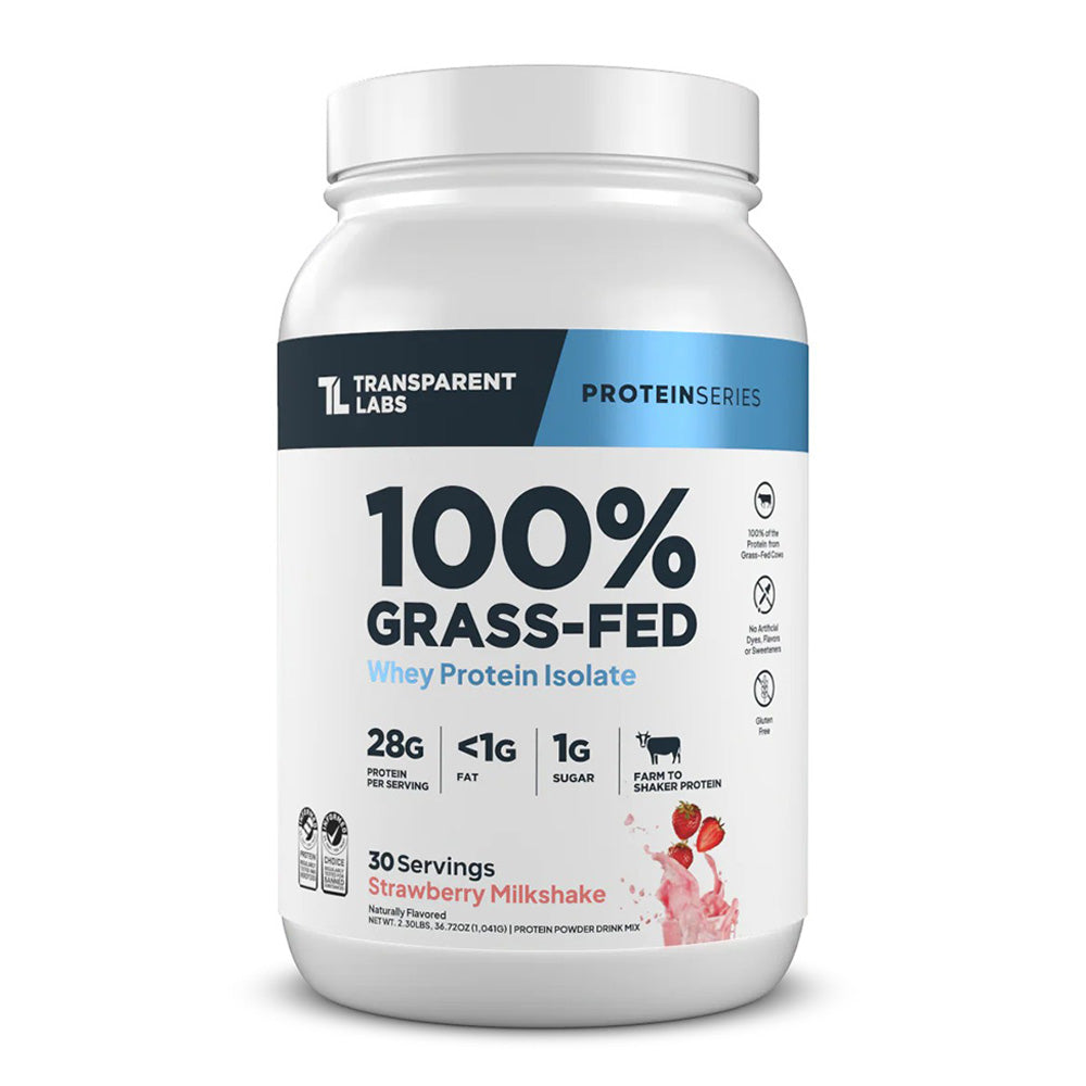Transparent Labs 100% Grass-Fed Whey Protein Isolate
