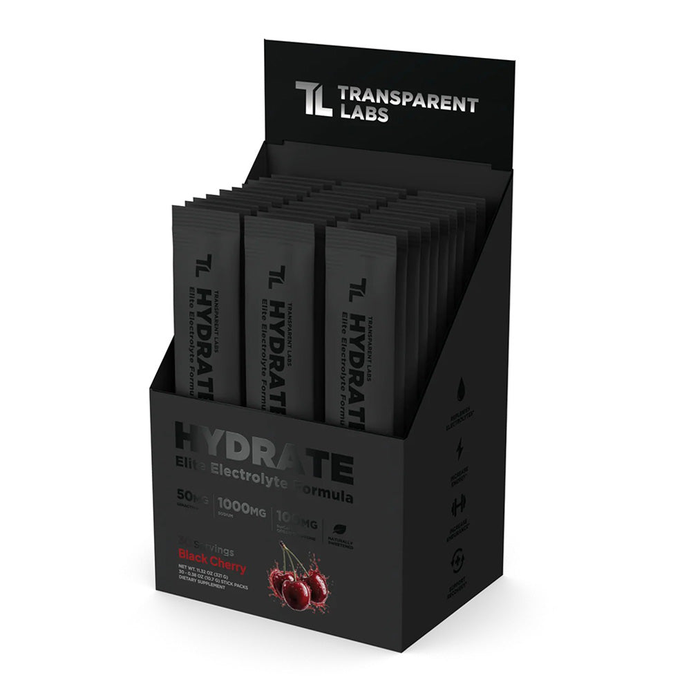 Transparent Labs Hydrate Black