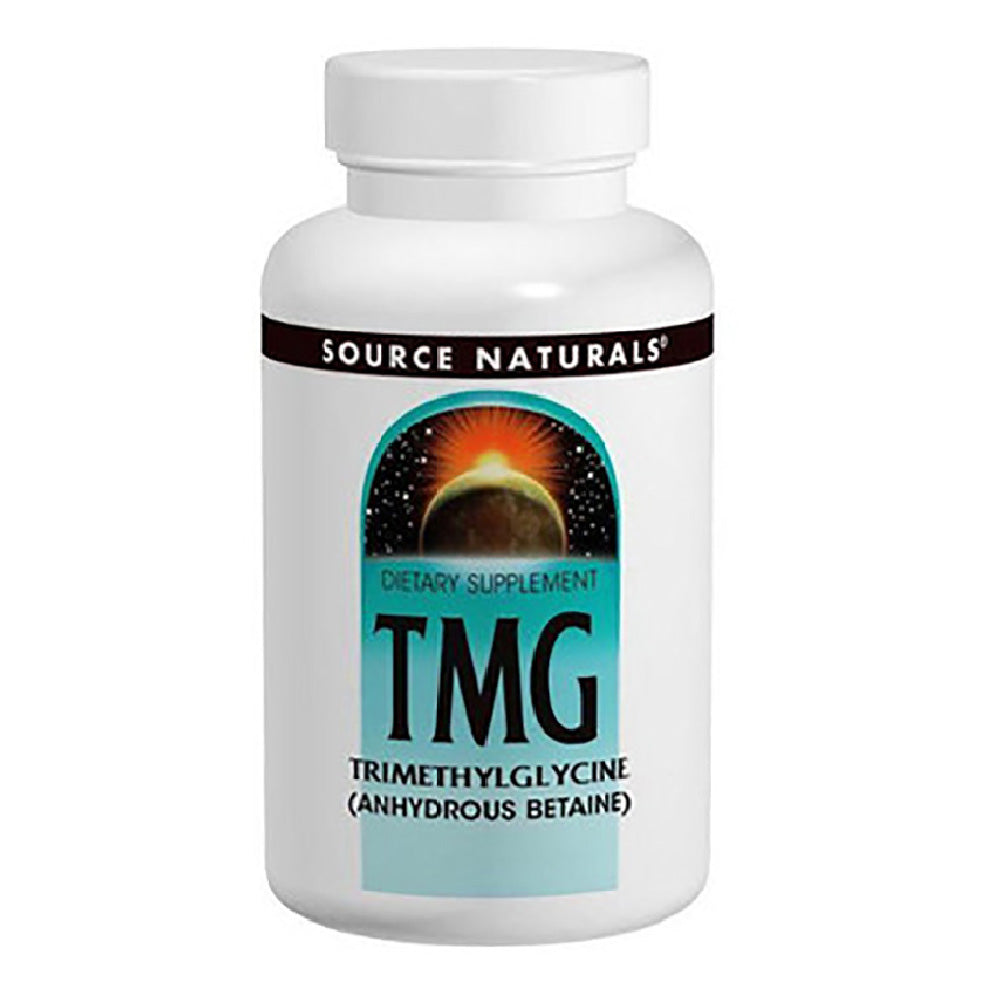 Source Naturals TMG -Trimethylglycine (Anhydrous Betaine) 750mg, 60 Tablets