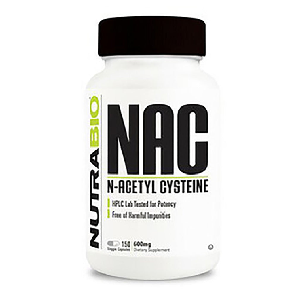 NutraBio NAC 600mg