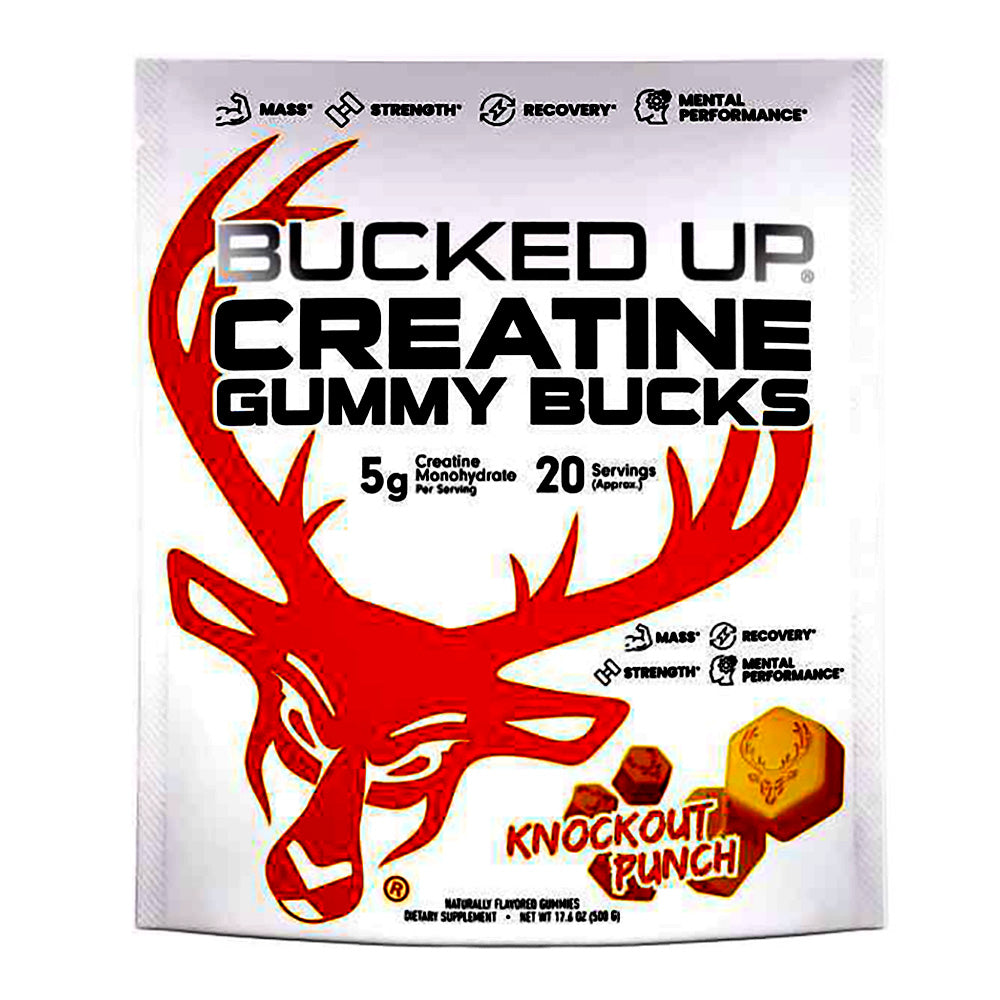 Bucked Up Creatine Gummies (Pouch)