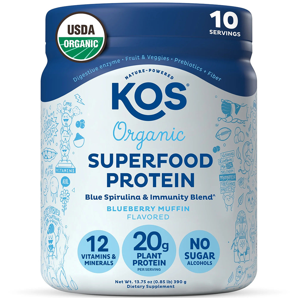 KOS Organic Plant Based Protein Powder