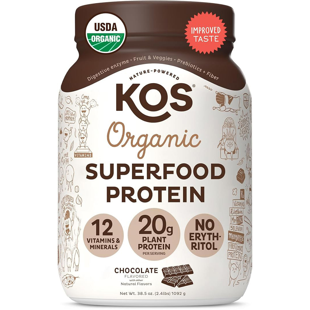 KOS Organic Plant Based Protein Powder