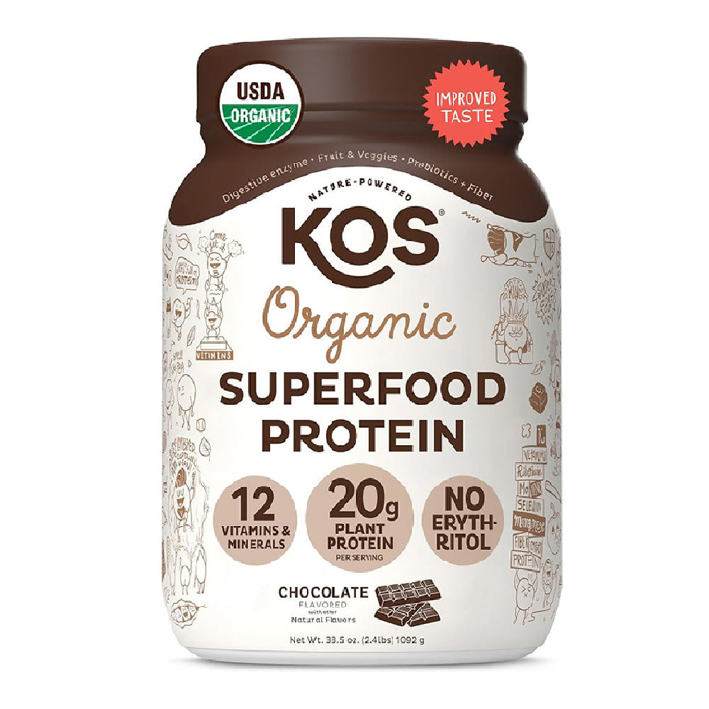 KOS Organic Plant Based Protein Powder– PointBlank Nutrition