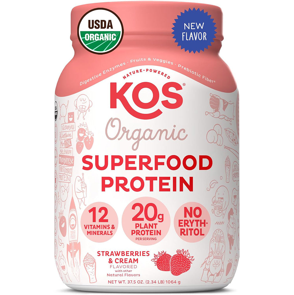 KOS Organic Plant Based Protein Powder