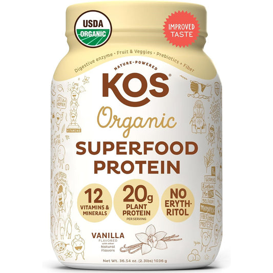 KOS Organic Plant Based Protein Powder