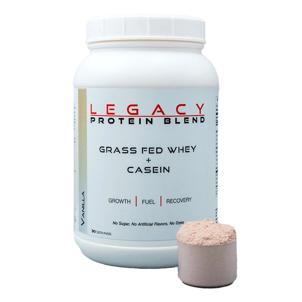 Legacy Performance Grass Fed Whey + Casein