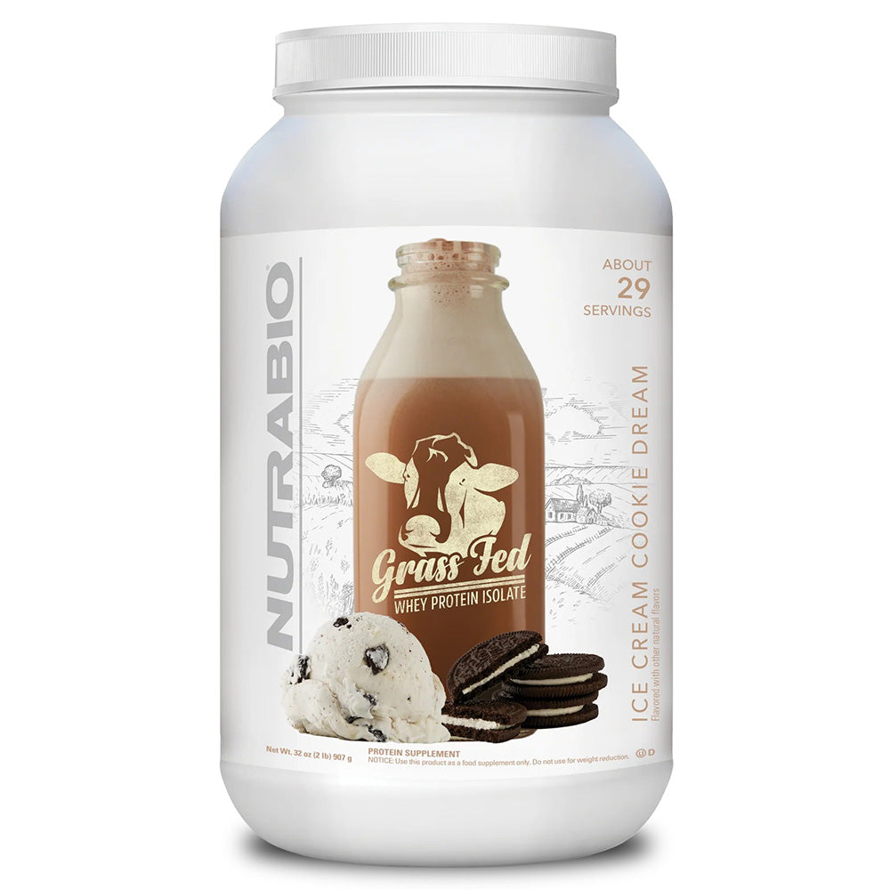 NutraBio Labs Grass Fed Whey Protein Isolate