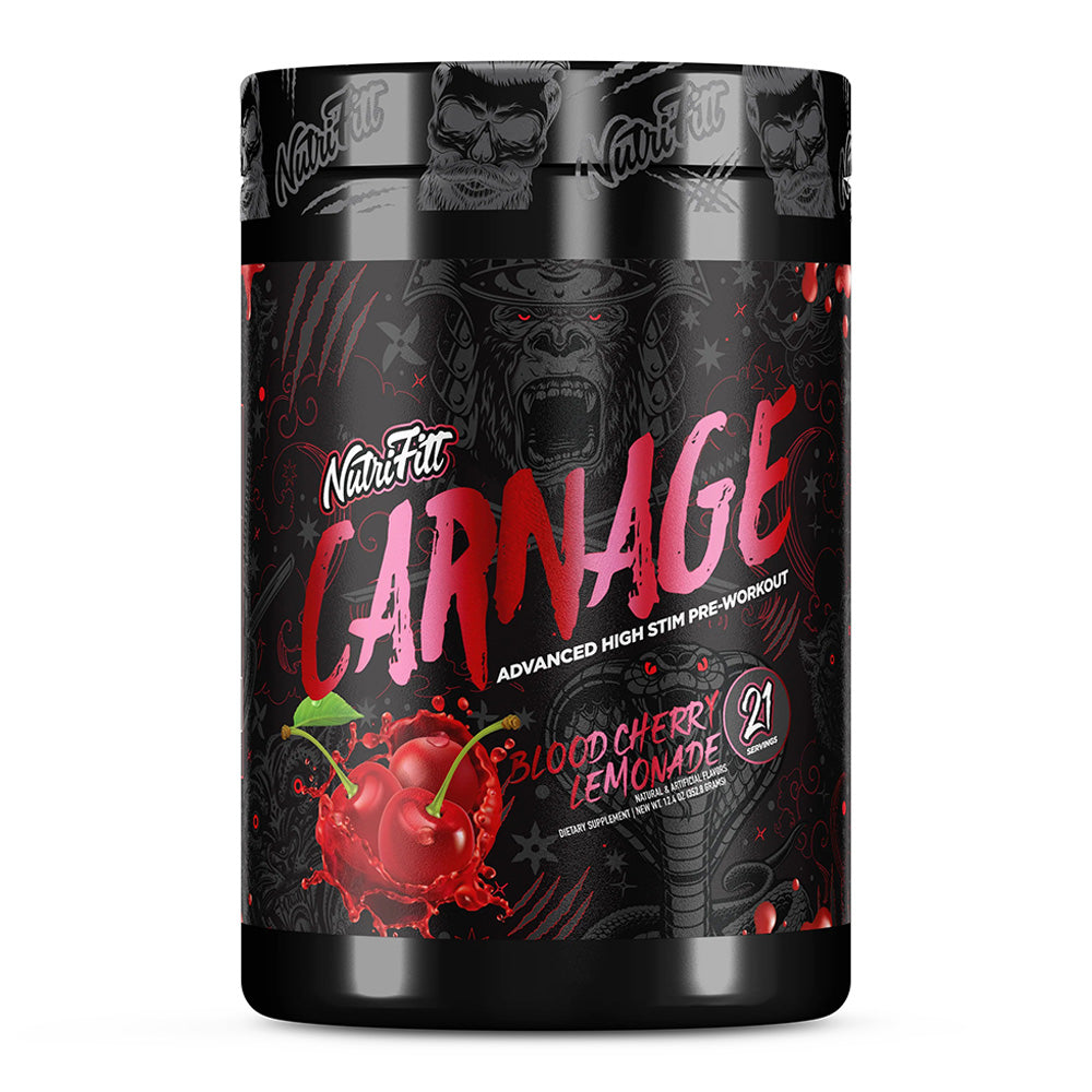Nutrifitt Carnage Advanced High Stim Pre-workout