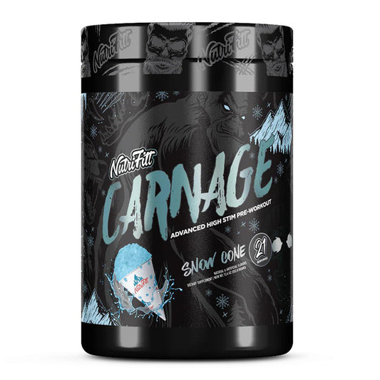 Nutrifitt Carnage Advanced High Stim Pre-workout