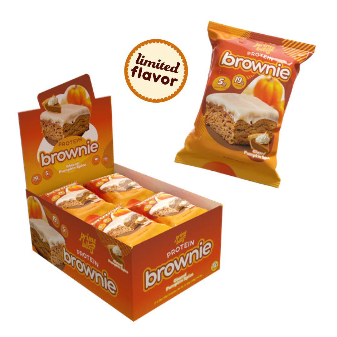 PrimeBites Protein Brownie Box