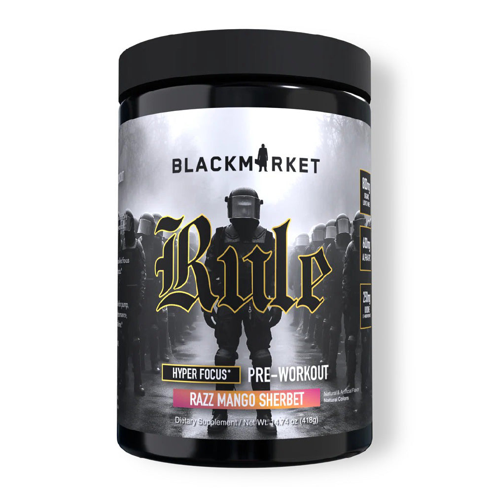 Blackmarket Labs Rule Hyper-Focus Pre-Workout