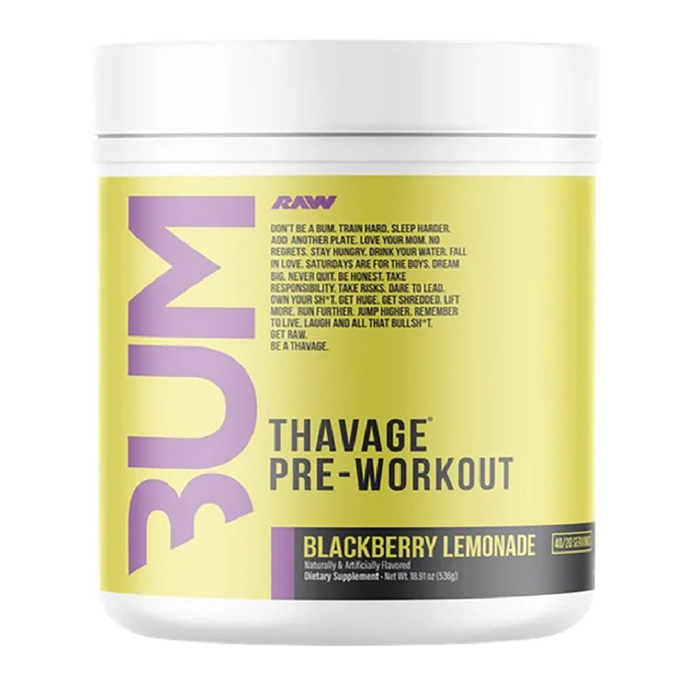 Raw CBUM Thavage Pre-Workout