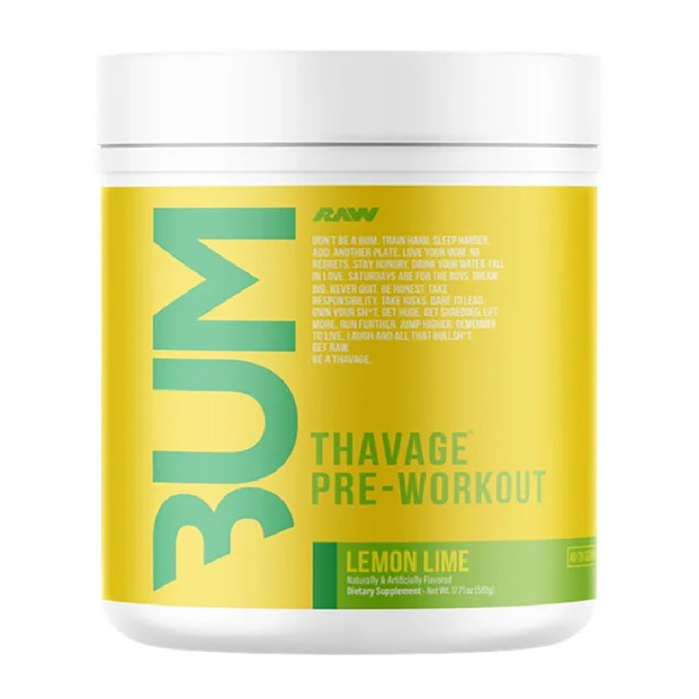 Raw CBUM Thavage Pre-Workout