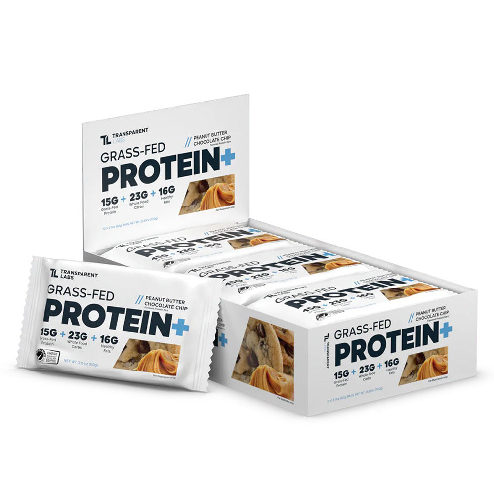 Transparent Labs Grass-Fed Protein+ Bars