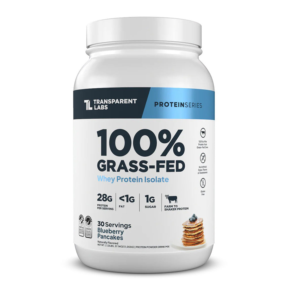 Transparent Labs 100% Grass-Fed Whey Protein Isolate