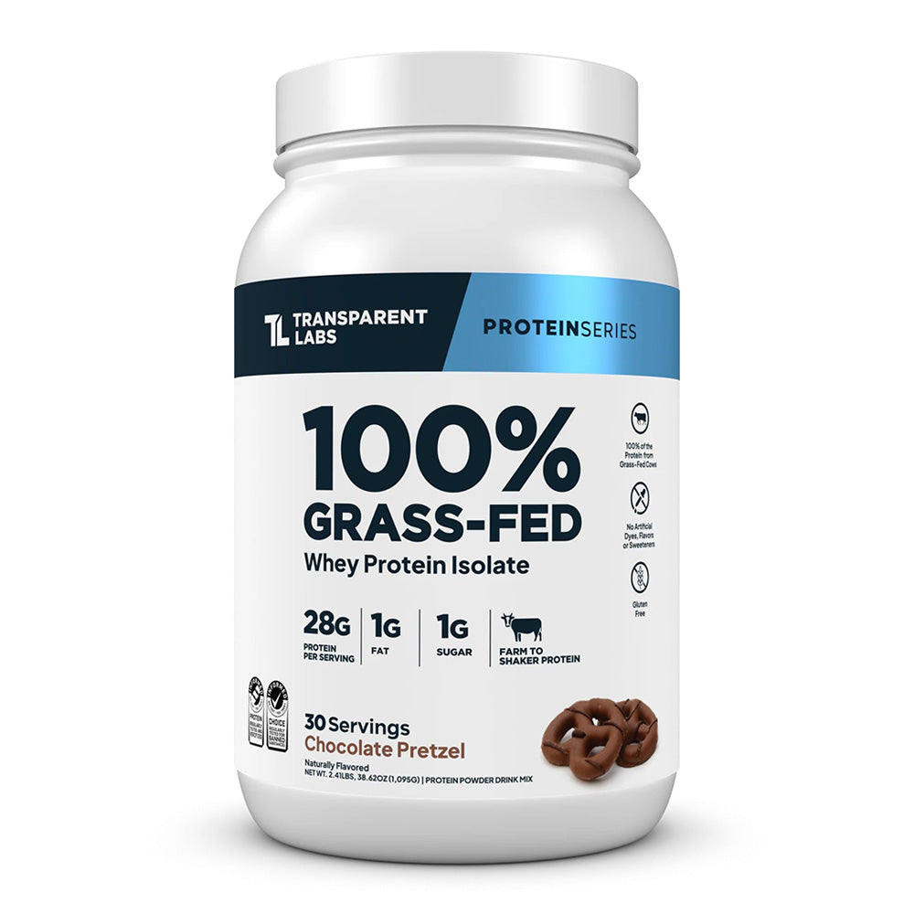 Transparent Labs 100% Grass-Fed Whey Protein Isolate