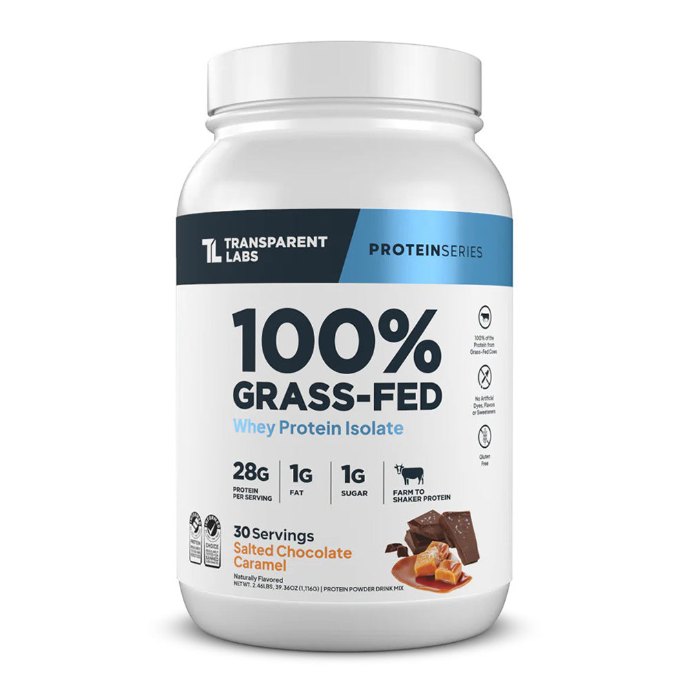Transparent Labs 100% Grass-Fed Whey Protein Isolate