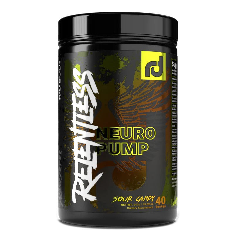 R+D Body Relentless Pre-workout